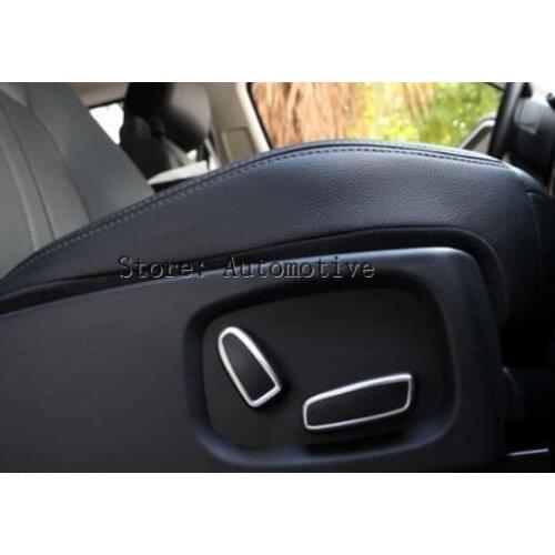 For Land Rover Range Rover Evoque Inner Seat Adjustment Button Cover 2012-2015 4pcs
