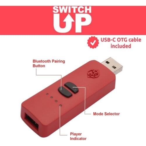 Nintendo Switch Up v2.0 Enhancer Gaming Adapter for PS4 for Xbox 360/One for Wii U Controller for Nintend Switch Collective Mind