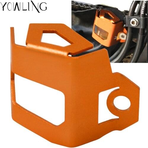 For 1290 1190 1050 1290 Adventure Motorcycle Accessories Rear Brake Pump Fluid Tank Reservoir Guard Protector Oil Cup Cover