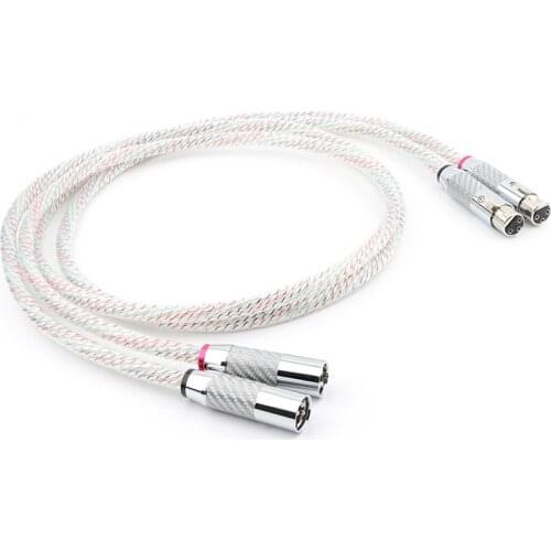 Valhalla Series RCA male TO XLR female Audio Cable With carbon fiber hifi audio Cable 1M Toslink Cable Adaptador Speaker Wire