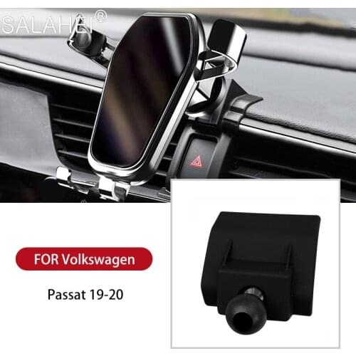 For VW Volkswagen Passat 2019 2020 Luxuey Dashboard Car Special GPS Stand Auto Mobile Phone Holder Air Vent Mount Cradle Bracket