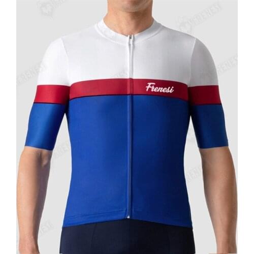 FRENESI 2020 Newest Race Fit Cycling Jersey Short Sleeve Tops Pro Team Summer Best Quality Shirt Maillot Ciclismo Mens Clothes