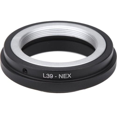 L39-NEX Camera Lens Adapter Ring M39 Metal Lens Adapter for Sony NEX 3 5 A7 E A7R A7II Converter L39-NEX Screw