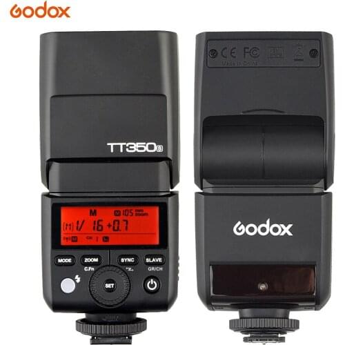 Genuine Godox TT350S Camera Flash Speedlite TTL 2.4G Wireless Master & Slave Flash 1/8000S HSS for Sony Mirrorless ILDC Camera