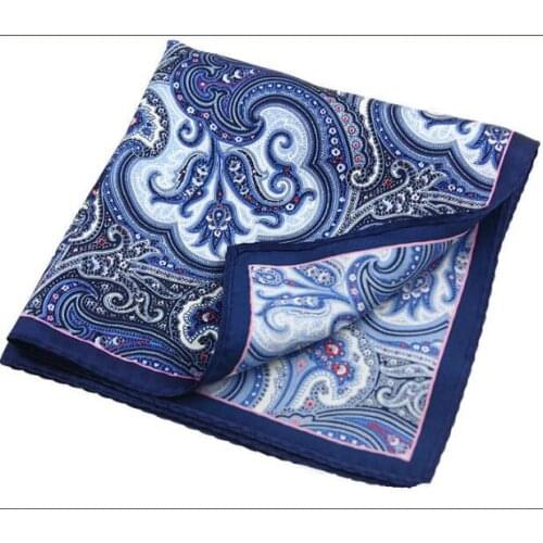 35*35CM Mens Pocket squares 100% silk Suit-pocket-handkerchief 20 colour Vintage
