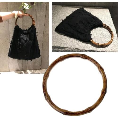 Round Shaped Handles Handbag Hanger Replacement For Bag Handbags Purse Shopping Tote DIY Purse Bag Accessories New