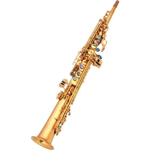 Saxophone professional Straight Chinese good quality Wind Instrument Soprano Saxophone hotsale