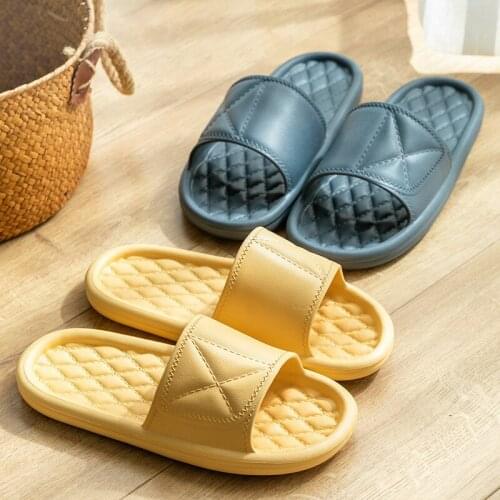 Wholesale Womens/Mens Home Shoes Indoor Non-slip Massage Slides Ladies Beach Flip Flops Female Couples Slippers Summer Sandals