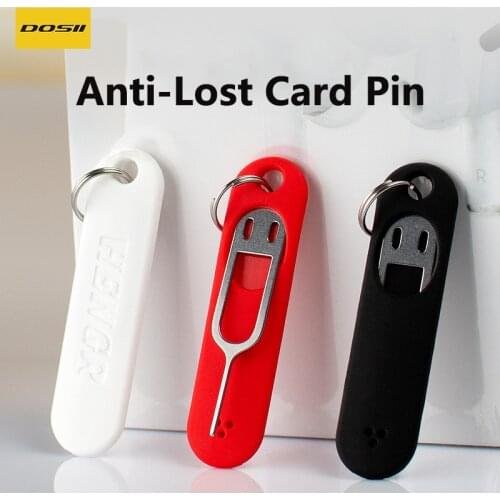 Anti-Lost Card Pin For IPhone X XS XR Max 8 Plus Xiaomi Samsung Universal Sim Card Remover Tray to Open the Sim Card Eject Tool