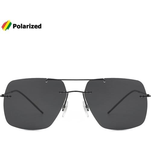 JackJad Ultralight Titanium Polarized Style Double Beam Sunglasses Men Driving Fish Brand Design Sun Glasses Oculos De Sol 8027