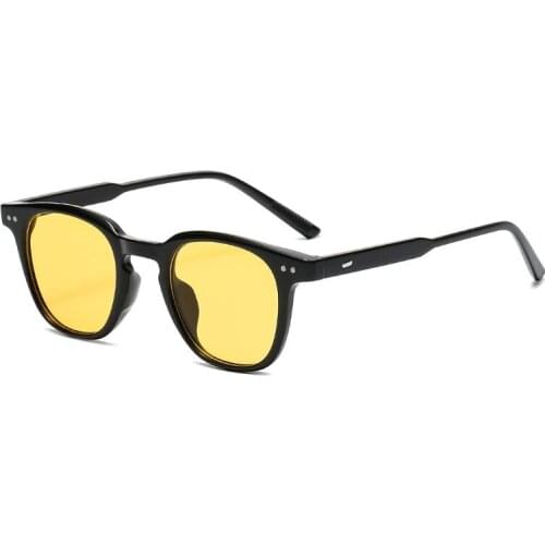 Rivet oval sunglasses women men 2021 brand designer black white Leopard yellow driving sun glasses retro oculos de sol feminino