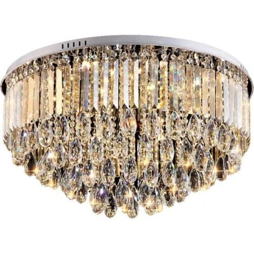 LED Sweet Crystal ceiling light Circle shape Height 41cm Remote Control Best Prices!!!Can Be Customized