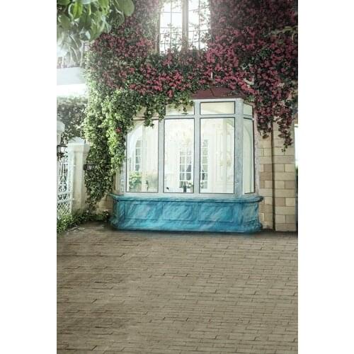 Vinyl Photography Background Computed Printed Vintage Castle Wedding Window Backgrounds for Photo Studio CM-7179