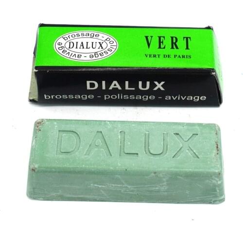 WAX FOR JEWELRY DIALUX GRAY POLISHING COMPOUND ROUGE DIALUX GRIS STAINLESS STEEL GREY POLISH BAR