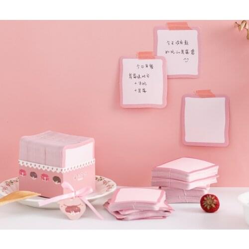 Yisuremia 500 Sheets Kawaii Strawberry Toast Memo Pads Note Paper To Do List Planner Notepad Paperlaria School Office Stationery