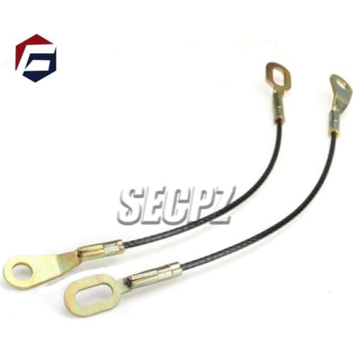 1 Pair Tailgate Cable Strap Support Fit for Mazda Fighter B2500/Ford Ranger Thunde Car Accessories UH 70-65-760K