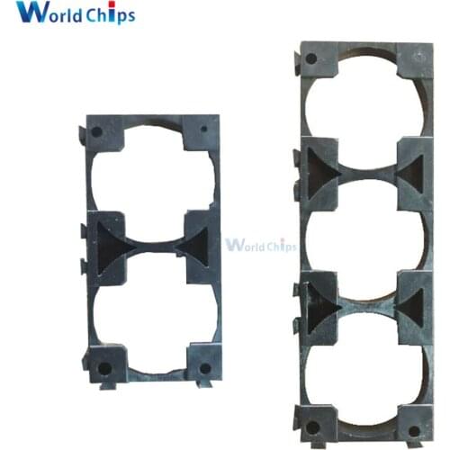10pcs 1*2 1*3 26650 Battery Bracket ABS Safe Anti Vibration Holder 1x2 1x3 26650 Battery Organizer Stand For Lithium Power Bank