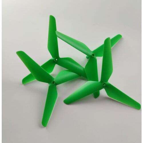 4pcs Drone 3 Blades Propellers Props Propellers Upgrade X5 X5C X5C-1 Quadcopter Spare Parts Replacement