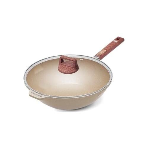 Non stick pan frying pan electromagnetic stove gas stove is specially suitable for household pan frying pan