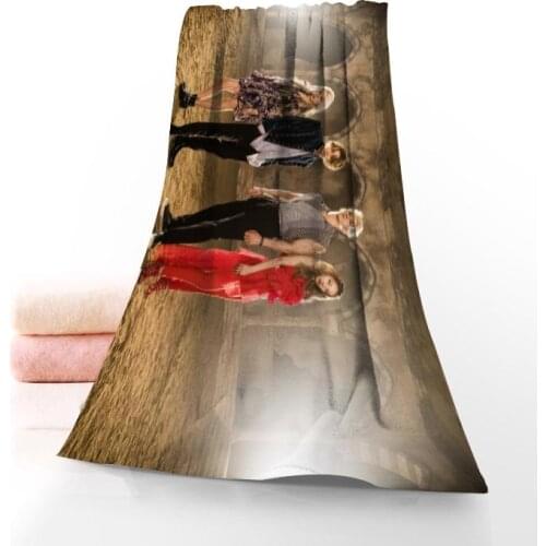 Custom KARD Kpop Bath Towel Washcloth Home Textile Travel Hand Face Towel Microfiber Bathroom Towel For Adults 0622
