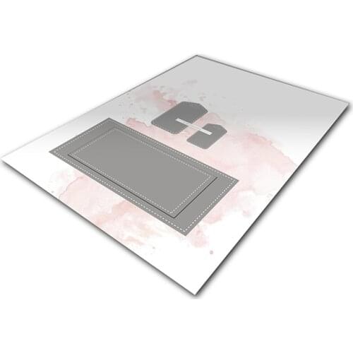 CH 2021 New Arrival Frame 3 Metal Cutting Dies Stencils for DIY Scrapbooking/photo Album Decorative Embossing DIY Paper Card