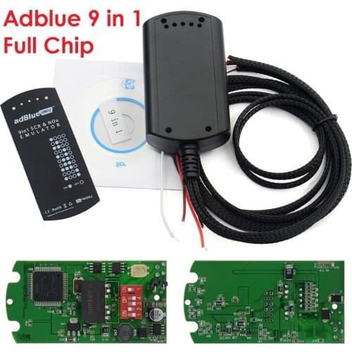 Best Adblue 9 in 1 Adblue Emulation Adblue 8 in 1 for cummin-s trucks Heavy vehicles Full Chip Adblue Emulator