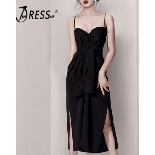 Женские повседневные платья INDRESSME China At AliExpress