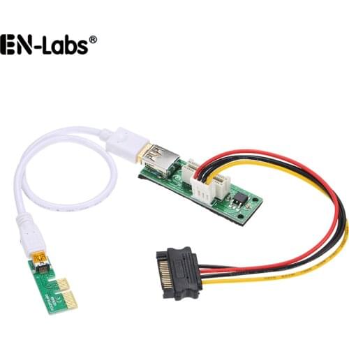 PCI-E X1 to X1 Extender Riser Cable,90 Degree PCIe Express 1X to 1X Extended Expansion Card for GPU Graphic Card Mining-30cm USB