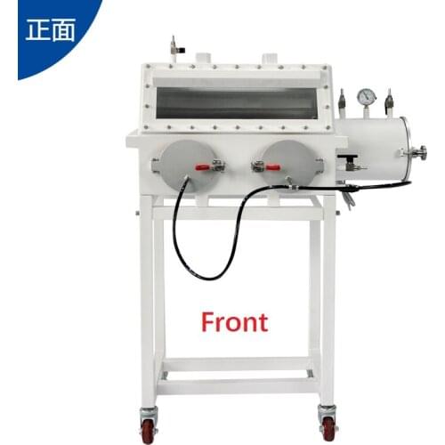 Customized laboratory semiconductor sterile dust-free operation box anaerobic stainless steel vacuum glove box