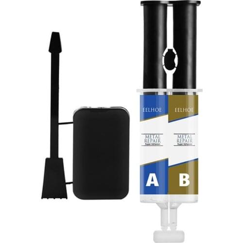 Metal Repair Paste Industrial Heat Resistance Cold Weld Glue Excellent Bonding Strength Wide Range Of Uses