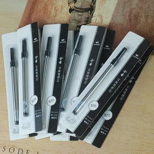 Wholesale Price Lots Of 10 Pcs Jinhao For Roller Ball Pen Refill High Quality Black Ink And Blue Ink For Choice