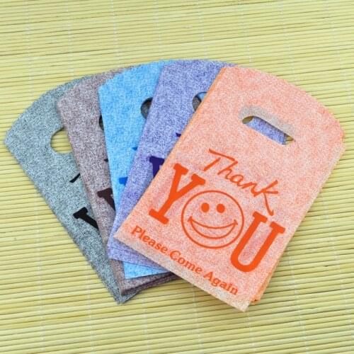 Wholesale 50pcs/pack 9*15cm Mini Plastic Gift Bag Pouches Cute Style Small Jewelry Packaging Bags Plastic Jewelry Pouch