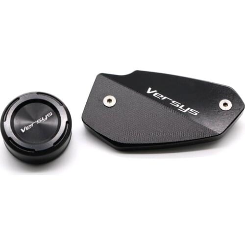 Front Rear Brake Fluid Reservoir Cap Fit For Kawasaki Versys-X 300 2017-2019 Versys1000 2015-2018 Master Cylinder Reservoir Plug