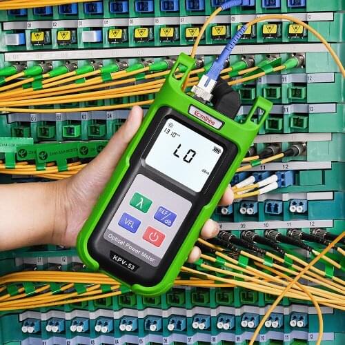 Handheld Komshine KPV-53 Optical Power Meter with 10mw VFL Function OPM SC Connector