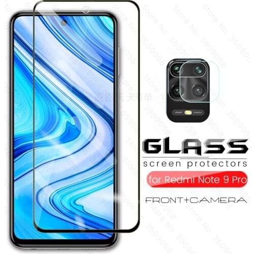 Glass on readmi redmy not 9 pro glas camera protector for xiaomi redmi note 9 pro 4g version 6.67'' moblie phone lens safty film