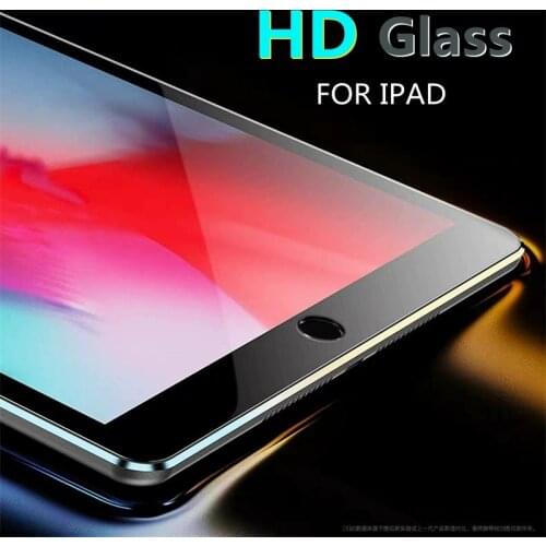 HD Tempered Glass For Ipad Pro 11 10.2 10.5 Air 4 3 2 Tablet Screen Protector For Ipad Mini 5 4 3 1 2020 2018 2021 Glass Film