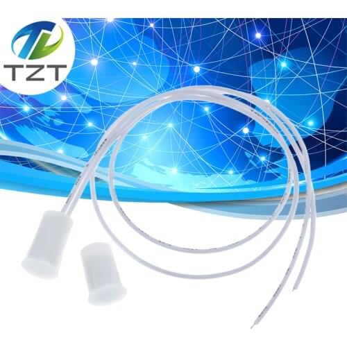 TZT 1Pair RC-33 Recessed Door Magnetic Switch Door Magnet Alarm Detector Sensor Home Security Alarm DC 100V 300mA MC-33