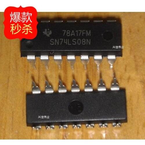 10PCS The new package SN74LS08N 74LS08N DIP14 Logic IC Replacement HD74LS08P