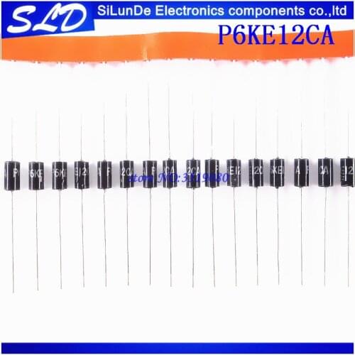 20pcs/lot P6KE12CA P6KE12C P6KE12 DO-15 new and original