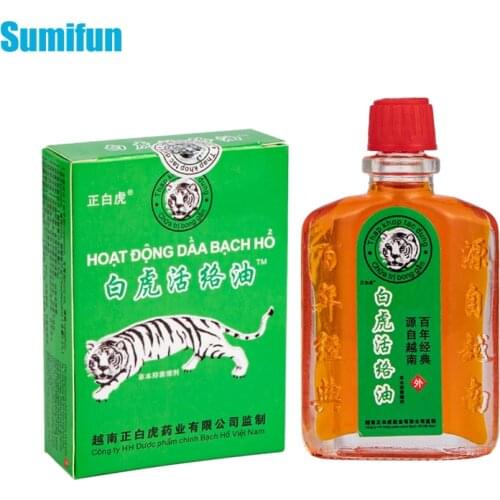 25ml Vietnam Tiger Balm Refreshing Oil Headache Dizziness Natural Medicinal Cooling Oil Rheumatism Abdominal Pain Fengyoujing