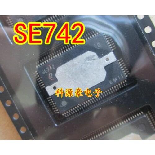 Free Shipping! Automobile IC 1pcs to 5pcs SE742 QFP92 For Camry Lexus Engine Denso Computer Board Ignition Driver Chip