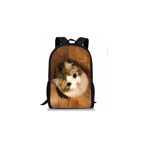 Animal Print Childrens School Backpacks for Kids Boys Girls Cute Cats Print Kids School Bags Custom Design Travel Bags 2020 New