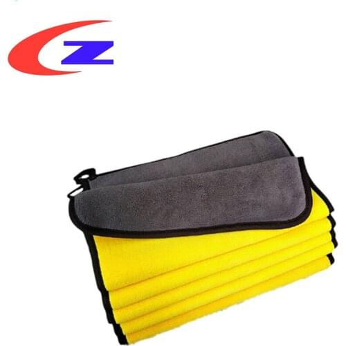 4PCS Extra Soft Car Wash Microfiber Towel Car Cleaning Drying Cloth Car Care Cloth Detailing Car WashTowel Never Scrat Tool