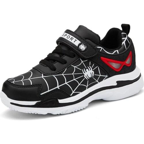 2021New High Quality Boys Cartoon PU Mesh Sneakers Breathable Girls Teenager School Women Men Spring Autumn Shoes Outdoor