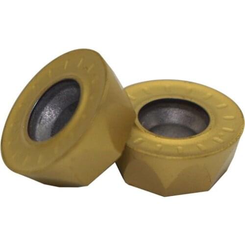 10pcs RPMT1204MO TT LF6028 Round Carbide Inserts Face Milling Cutting Inserts for Lathe Turning Tool