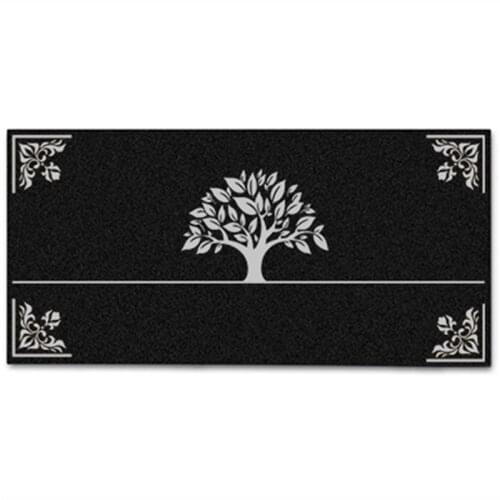 Natural Granite Personalized Pet Memorial Stone, Life Tree Pet Gravestone Monument,30x15cm