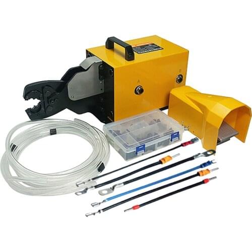 New AM-240 Heavy Duty Pneumatic Crimping Tool Crimp Machine 6-240mm2 Cable Terminals and Lugs