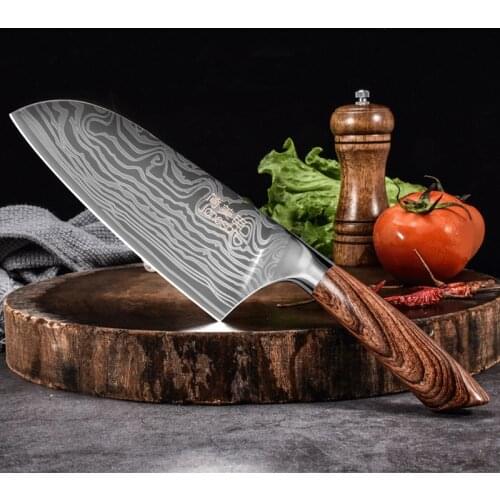 8 inch Japanese Meat Chopper Kitchen Knife Vegetable Cutter Butcher Chef Knife Meat Cleaver Cooking Tools