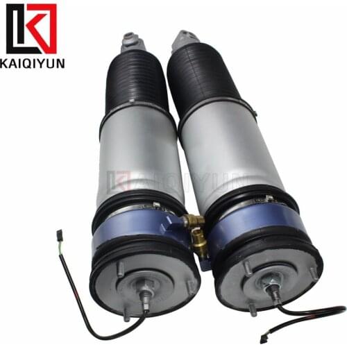Pair Rear Left & Right Air Suspension Shock Absorbers For BMW E65 E66 E67 w/EDC 2002-2008 Air Strut 37126785535 37126785536