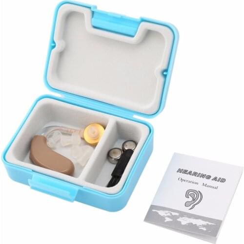 Professional Hearing Aid Digital Almost Invisible Personal Sound Hearing Amplifier Digital Chip Frequency Control for Elderly